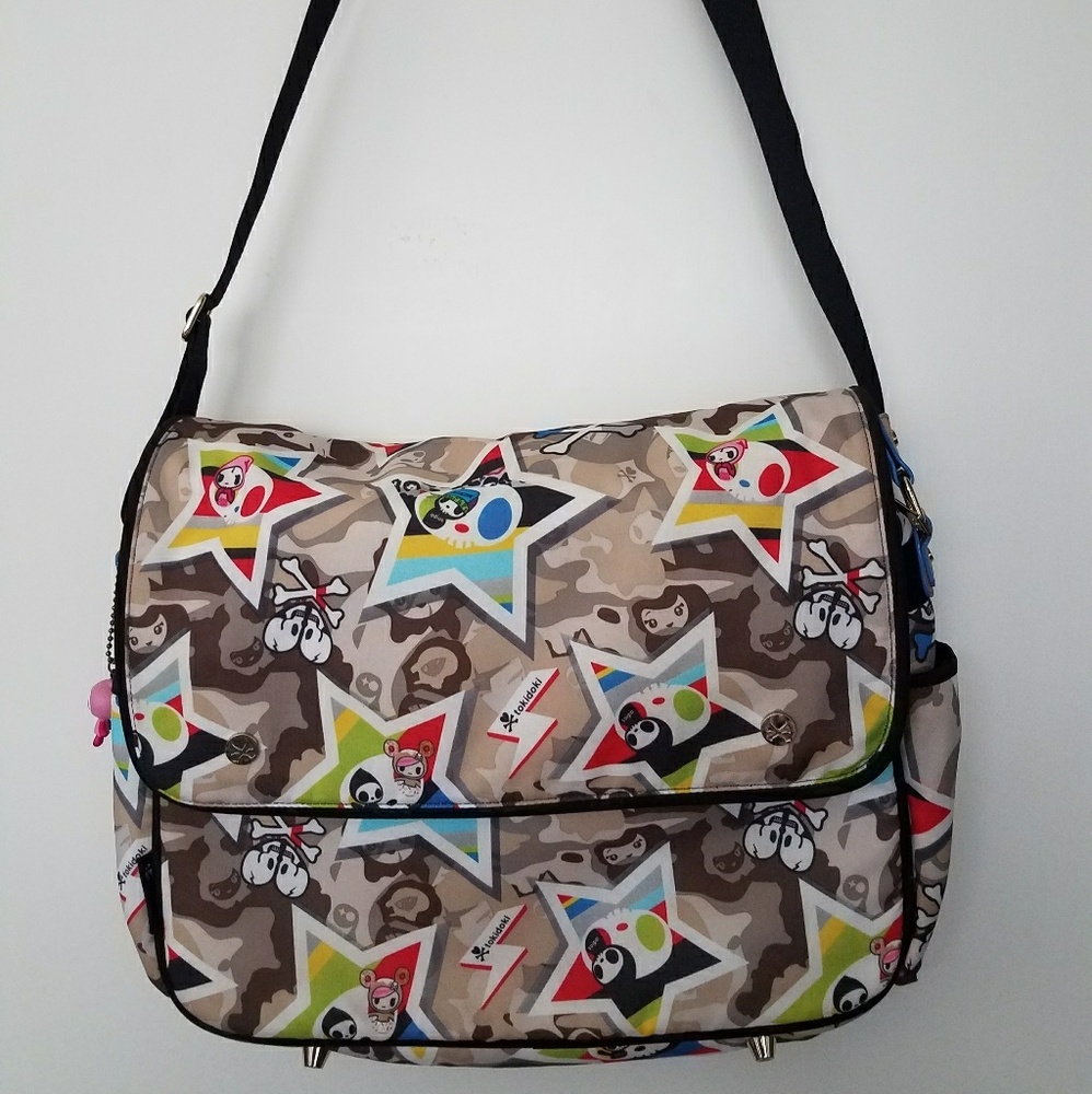 Tokidoki Camo Messenger Bag